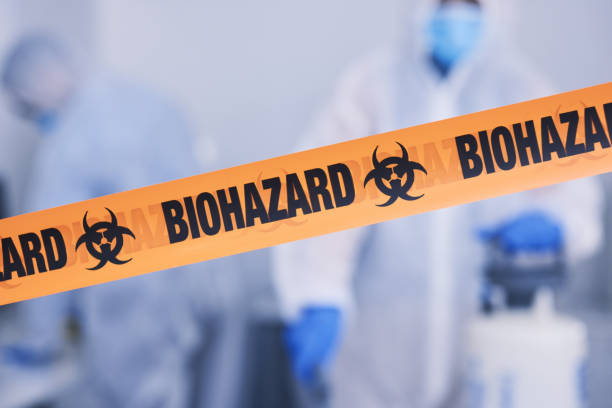 Professional Infectious Disease Decontamination technician working in South Plainfield, NJ